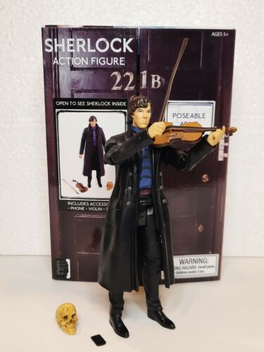 Sherlock 5" Action Figure NIB NEW Underground Toys Benedict Cumberbatch loose