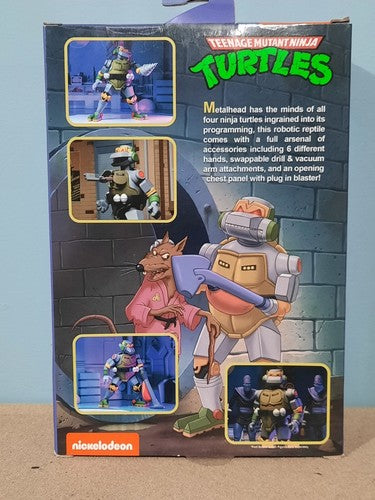 NECA TMNT Mighty Metalhead Action Figure