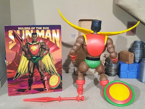 MOTU Origins Sun-Man Figure ONLY (Rulers of the Sun)