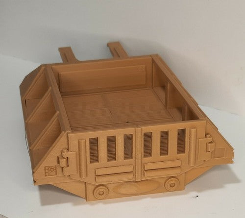 Star Wars Custom Droid Pulled Cargo Sled For 3.75 inch Figure TVC Scale back