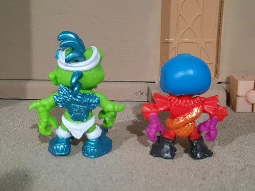 Treasure X Figure Lot X2 Moose Skeleton Dragon