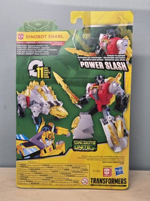 Hasbro Tranformers Bumblebee Cyberverse Adventures Power Slash Dinobot back
