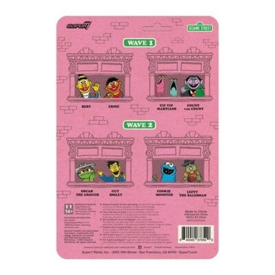 Super7 Sesame Street Cookie Monster ReAction MOC
