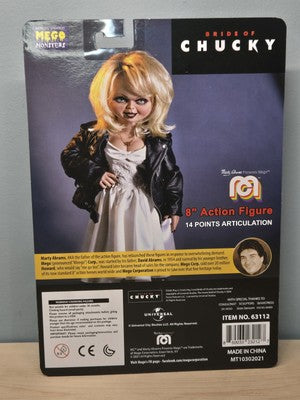 Mego Bride of Chucky Tiffany 8" 14-Point Articulation