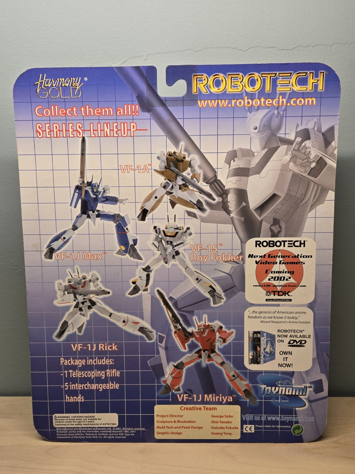 Robotech VF-1J Miriya Veritech Super Poseable Toynami