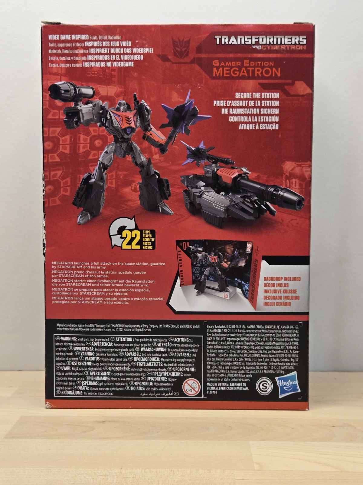 Transformers Studio Series Gamer Ed. Megatron Voyager