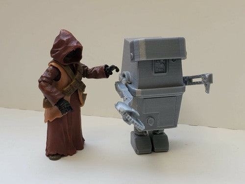 SW Custom Gonk Droid 4-Figure Lot 3.75" TVC
