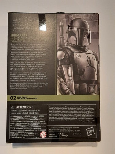 SW Black Series Boba Fett Throne Room Book of Boba