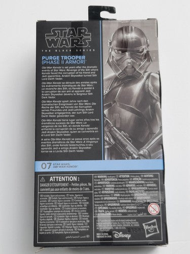 SW Black Series Purge Trooper Phase II 6" Hasbro