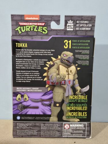 TMNT Tokka BST AXN Action Figure MIB