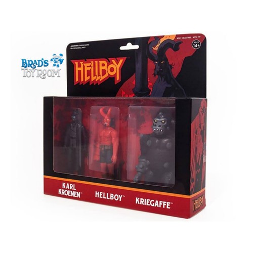 Hellboy ReAction 3-Pack: Kroenen, Kriegaffe Super7