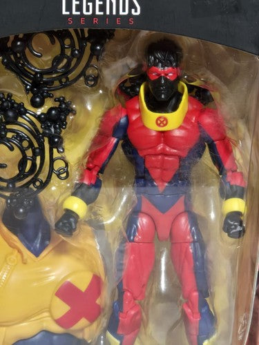Marvel Legends X-Force Sunspot 6" Strong Guy BAF