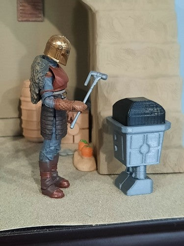 SW Custom Gonk Droid 4-Figure Lot 3.75" TVC