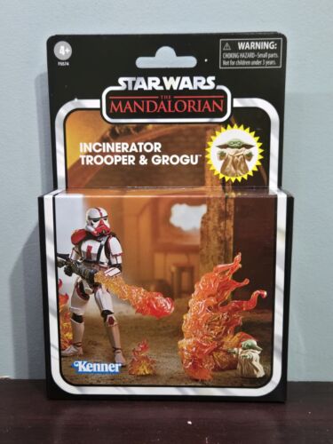 SW Vintage Collection Incinerator Trooper & Grogu Deluxe