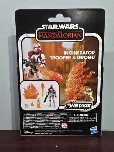 SW Vintage Collection Incinerator Trooper & Grogu Deluxe