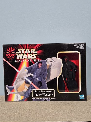 Star Wars Ep1 Sith Speeder & Darth Maul 1998 MIB