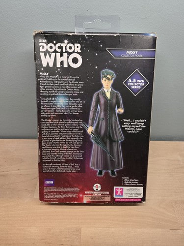 Doctor Who Missy Bright Purple Dress 5.5" Action Figure