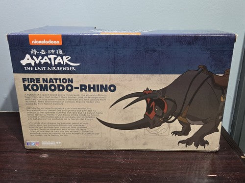 Avatar Last Airbender Fire Nation Komodo-Rhino MIB