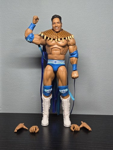 WWE Elite Rocky Maivia Then Now Forever 6"