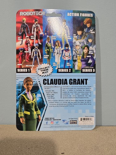 Robotech Claudia Grant Series 2 Poseable Figure by Toynami
