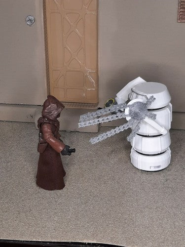 Star Wars Gladiator Droid **FD3-MN** Custom 3D Printed Figure as Seen in Solo with jawa