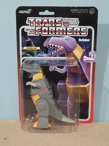 Transformers Super7 ReAction Grimlock Dino