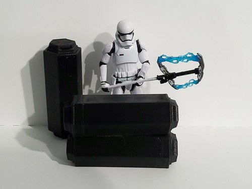 Star Wars Custom 2 Space First Order Crates  Diorama Parts GI Joe 118 3.75 Scale 2