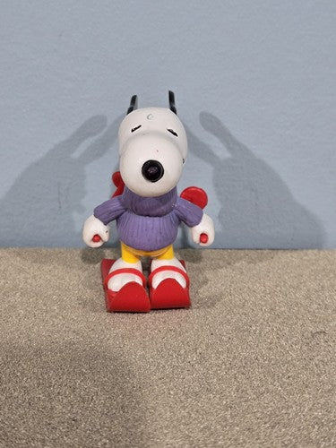Vintage Snoopy on Skis 1968 United Features