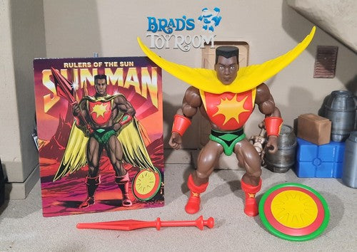MOTU Origins Sun-Man Figure ONLY (Rulers of the Sun)