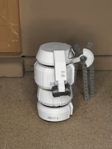 Star Wars Gladiator Droid **FD3-MN** Custom 3D Printed Figure as Seen in Solo left side