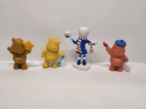 Vintage 1980's - Care Bears Mini PVC Figure Lot