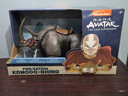 Avatar Last Airbender Fire Nation Komodo-Rhino MIB