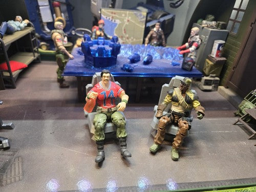 SW/G.I. Joe/Acid Rain Custom Chairs x2 3.75" 3D Print