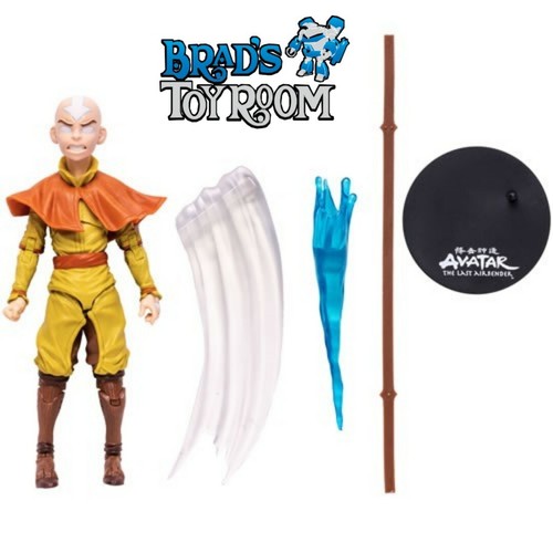 McFarlane Avatar Aang Avatar State Gold Label 7"