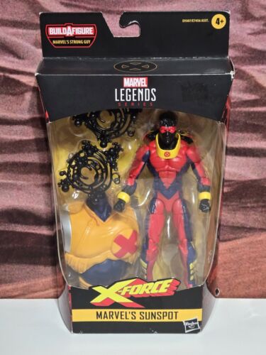 Marvel Legends X-Force Sunspot 6" Strong Guy BAF