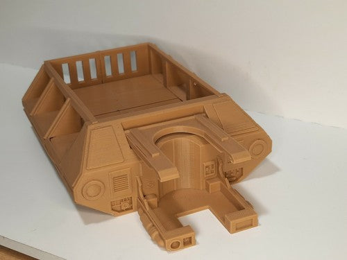 Star Wars Custom Droid Pulled Cargo Sled For 3.75 inch Figure TVC Scale front
