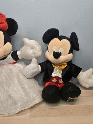 Disney Mickey & Minnie Wedding Plush 12"