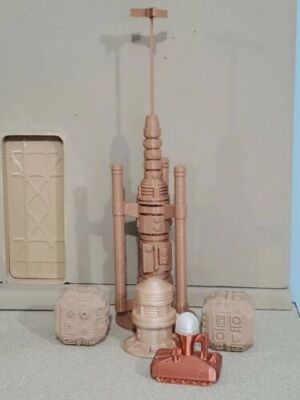 Custom Star Wars Tatooine Accessories 3.75" Diorama