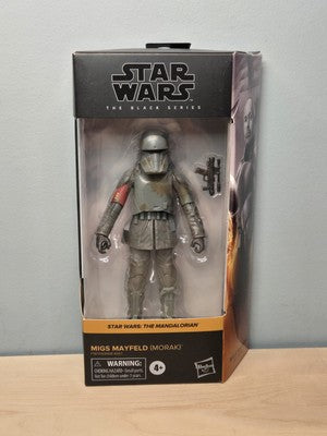 SW Black Series Lot: Boba Fett, Leia, Migs Mayfeld MIB