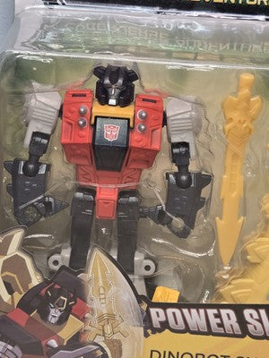 Hasbro Tranformers Bumblebee Cyberverse Adventures Power Slash Dinobot close up