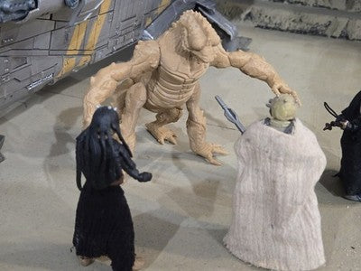 SW Custom Sand Beast Tatooine 3.75" Articulated