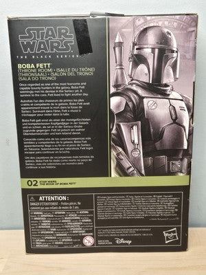 SW Black Series Lot: Boba Fett, Leia, Migs Mayfeld MIB