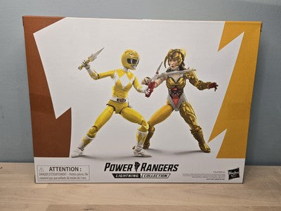 Hasbro Power Rangers Lightning Collection Yellow Ranger Scorpina 2 Pack Back