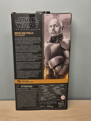 SW Black Series Lot: Boba Fett, Leia, Migs Mayfeld MIB