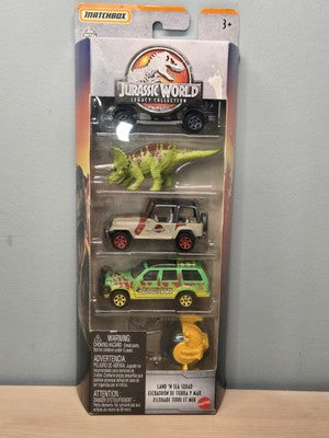 Matchbox Jurassic World Land 'N Sea Squad 5-Pack