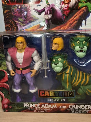 MOTU Prince Adam & Cringer Cartoon Collection 2-Pack