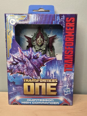 Hasbro Transformers Ones Quintesson High Commander Action Figure MIB