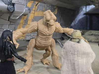 SW Custom Sand Beast Tatooine 3.75" Articulated