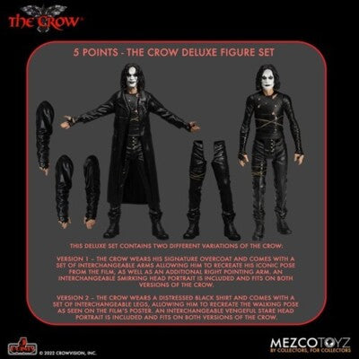 Mezco 5 Points The Crow Deluxe Box Set