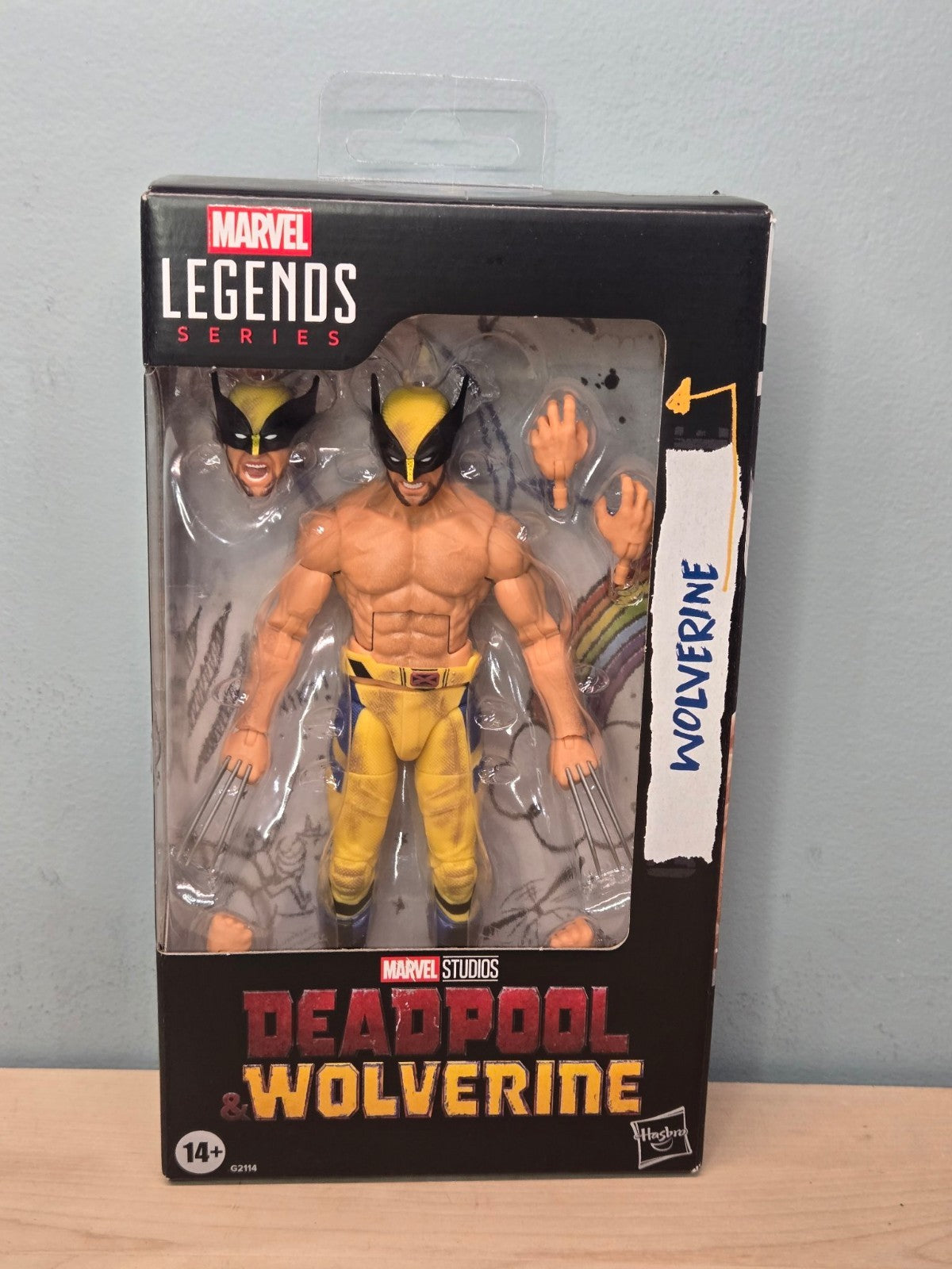 Marvel Legends Wolverine box front
